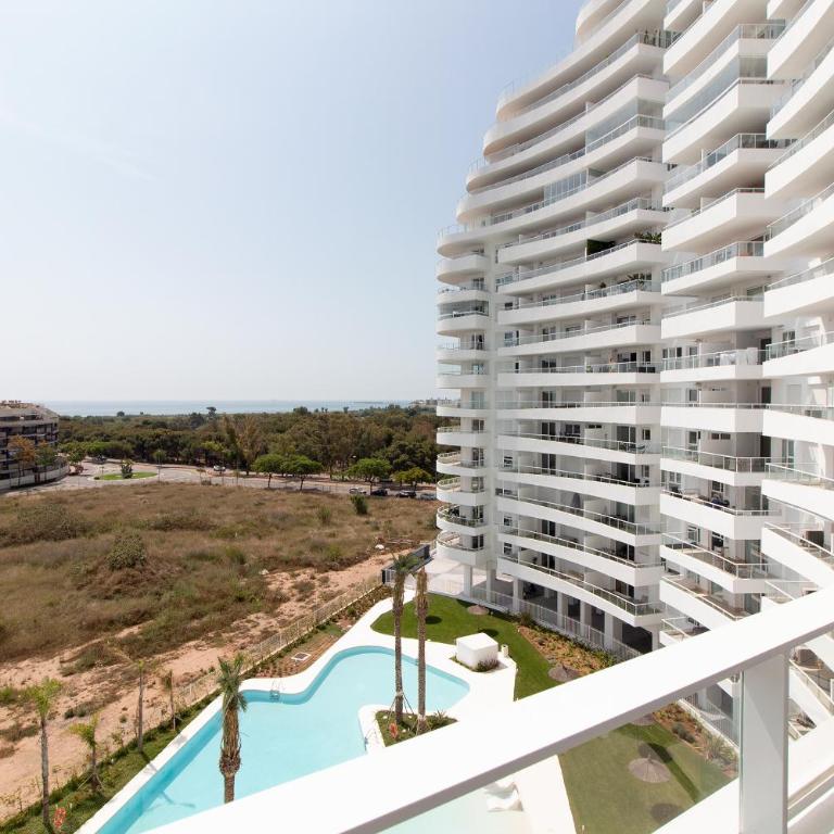 Global Vacacional, Moderno apartamento con 2 terrazas y 3 habitaciones - Apartment mit Meerblick - 7