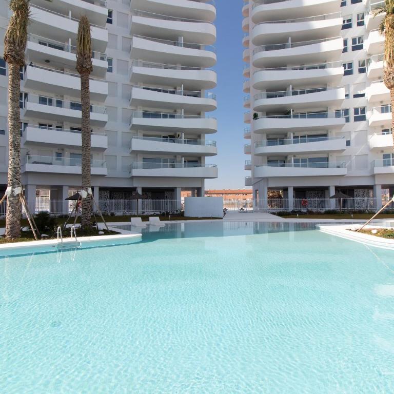 Global Vacacional, Moderno apartamento con 2 terrazas y 3 habitaciones - Apartment mit Meerblick - 40