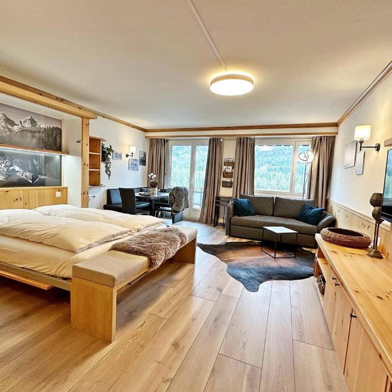 E405 - 42m2 Alpenschick mit Balkon, Ausblick, Pool - One-Bedroom Apartment - 1