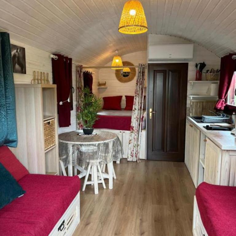 La Roulotte du Mas - One-Bedroom House - 7