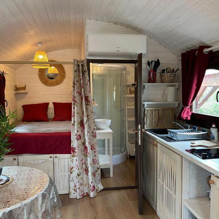 La Roulotte du Mas - One-Bedroom House - 8