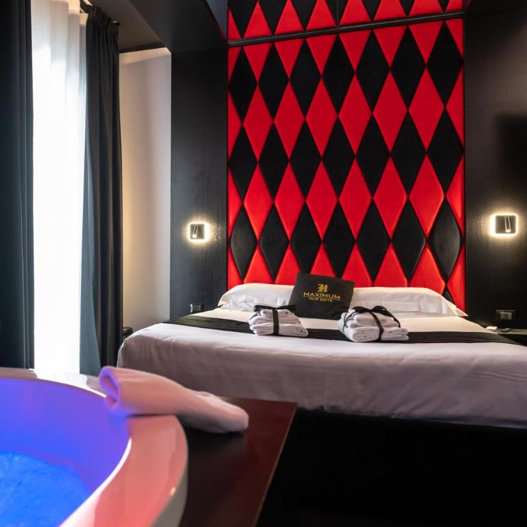 Maximum hub suite&spa - Camera Matrimoniale Deluxe con Vasca - 27