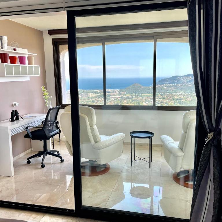 Vue Mer exceptionnelle au Grand Duc - Calme - Clim - garage - Apartment mit 2 Schlafzimmern - 7