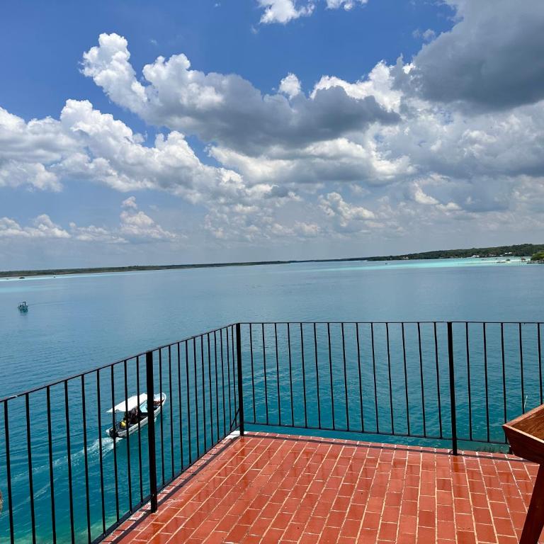bacalar My Love Front Laguna - Habitación Familiar con vistas al lago - 9