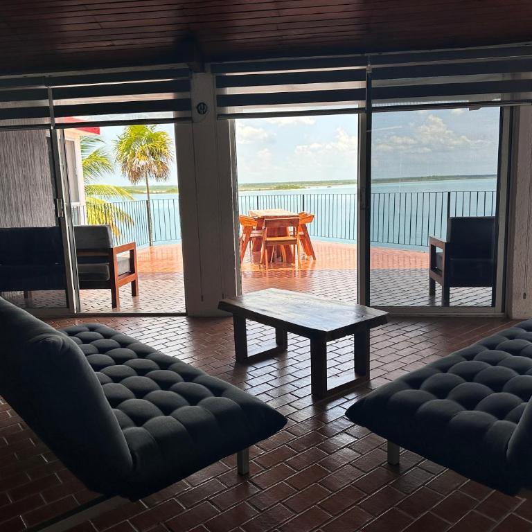 bacalar My Love Front Laguna - Habitación Familiar con vistas al lago - 11