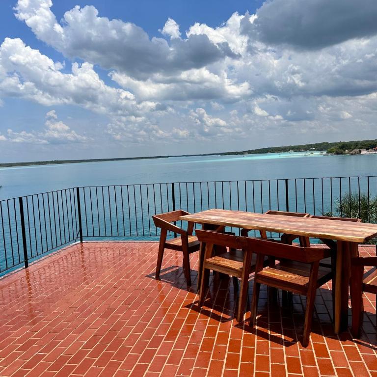 bacalar My Love Front Laguna - Habitación Familiar con vistas al lago - 3