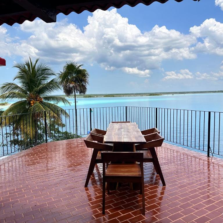 bacalar My Love Front Laguna - Habitación Familiar con vistas al lago - 10