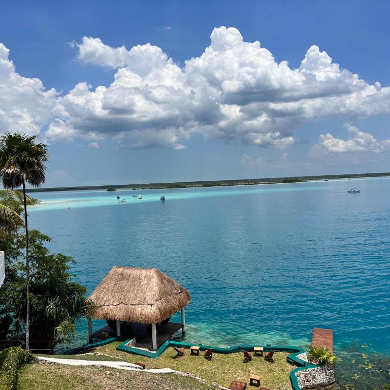 bacalar My Love Front Laguna - Habitación Familiar con vistas al lago - 6