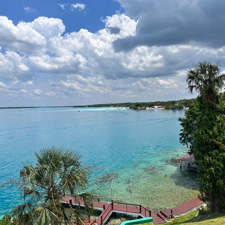 bacalar My Love Front Laguna - Habitación Familiar con vistas al lago - 8