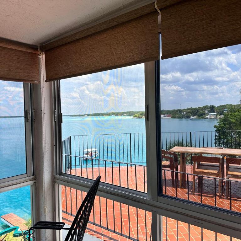 bacalar My Love Front Laguna - Habitación Familiar con vistas al lago - 31