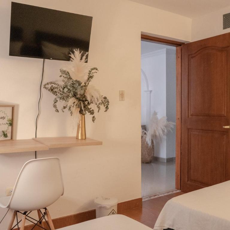 Casa Blanca estadio - Habitación Doble Deluxe con balcón - 6