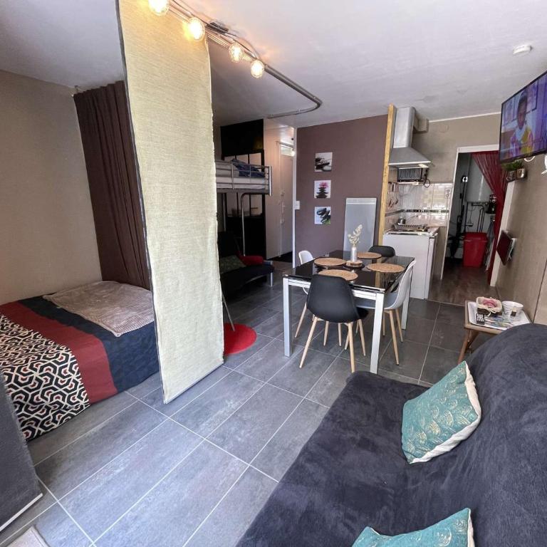 Studio confortable avec terrasse et parking à 300m de la plage - FR-1-224C-236 - Apartment - 2