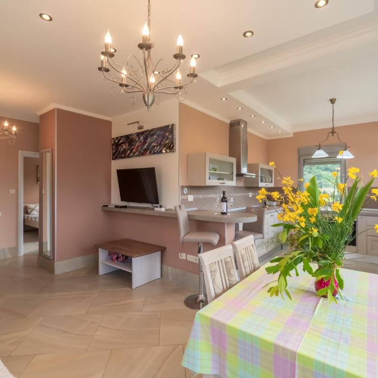 Villa Montenegrina - Standardni Apartman sa Dve Spavaće Sobe i Pogledom na More - 22