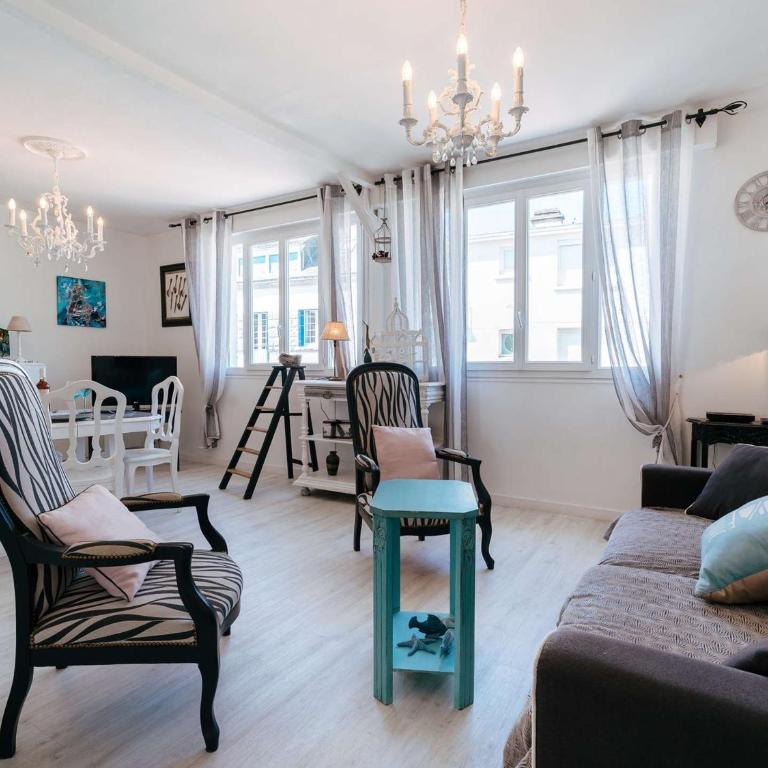 Carnac Plage - Superbe T2 rénové, 60m², Wifi, à 50m de la Grande Plage, 4 pers. - FR-1-477-41 - Appartement (4 Adultes) - 1
