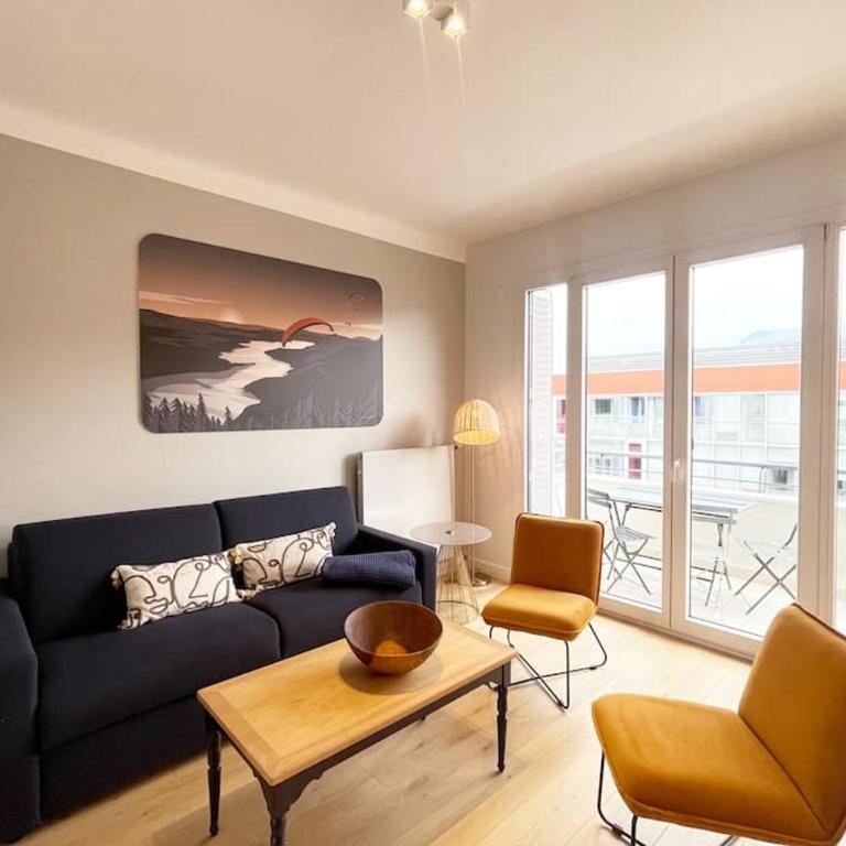 Lachenal, centre, balcon avec vue chateau - Apartment mit 2 Schlafzimmern - 34