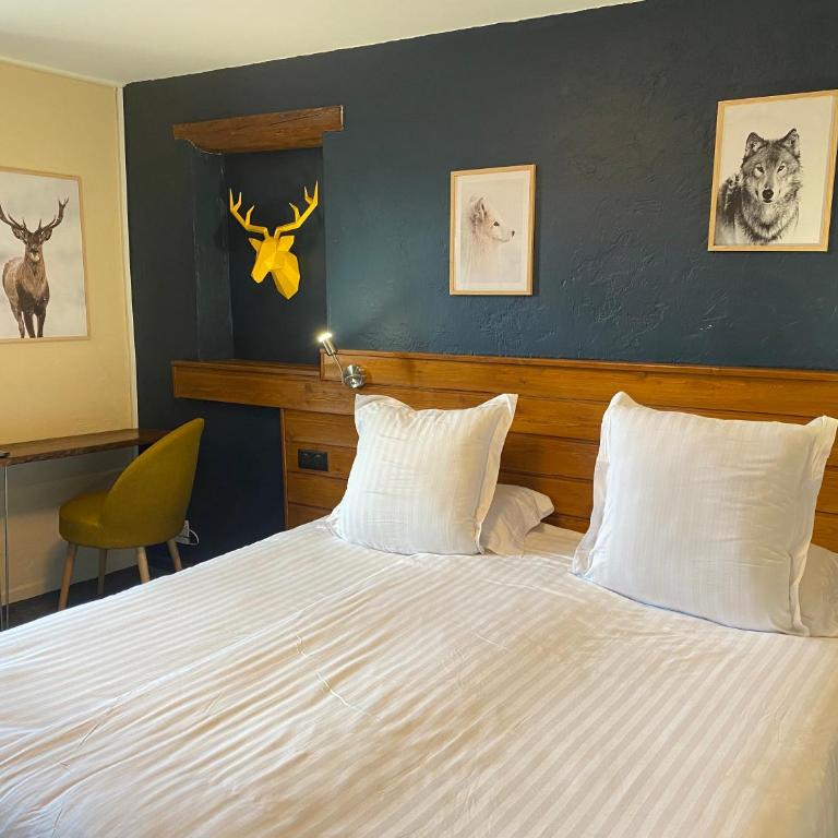 Hôtel Génépi - Chambre Double ou Lits Jumeaux Standard avec Balcon - 7