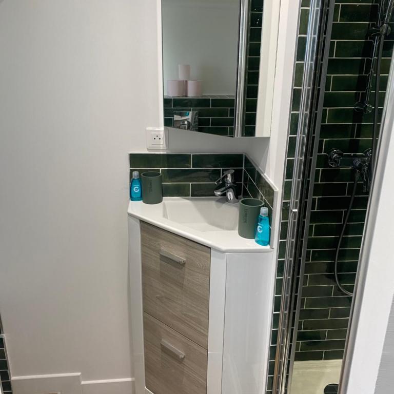 Studio terrasse, intra-muros, climatisé avec Wifi - Apartment mit 1 Schlafzimmer - 15