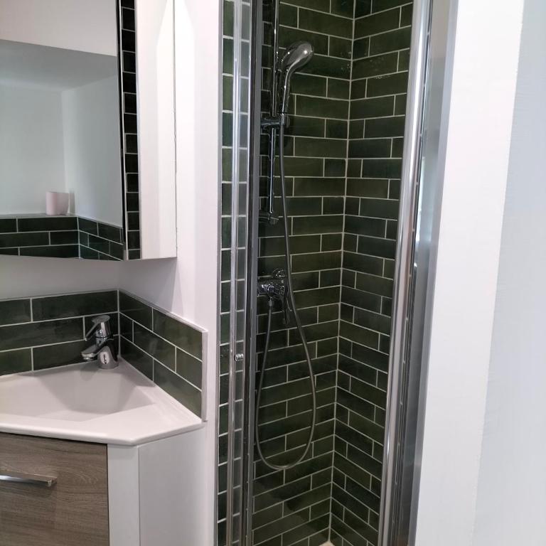 Studio terrasse, intra-muros, climatisé avec Wifi - Apartment mit 1 Schlafzimmer - 16