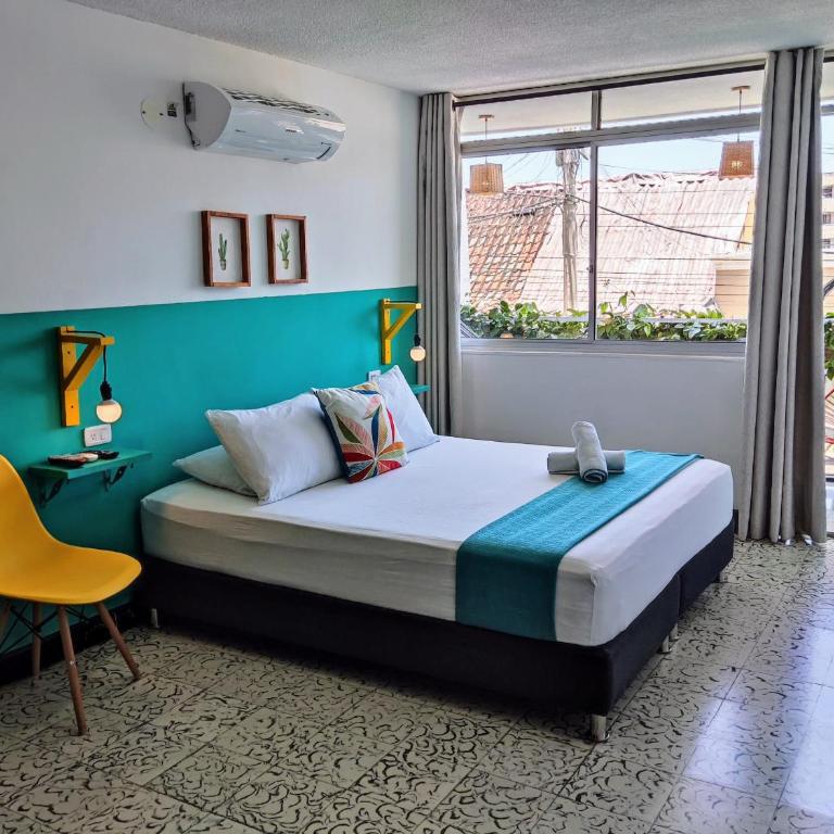 Bona Vida Hotel - Habitación Doble Deluxe con balcón - 1