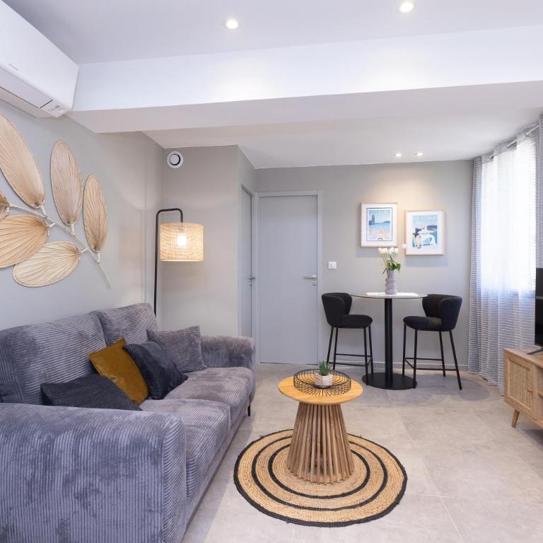 Ravissant T2 bord de mer garage privé classé 3 étoiles - Apartamento de 1 dormitorio - 2