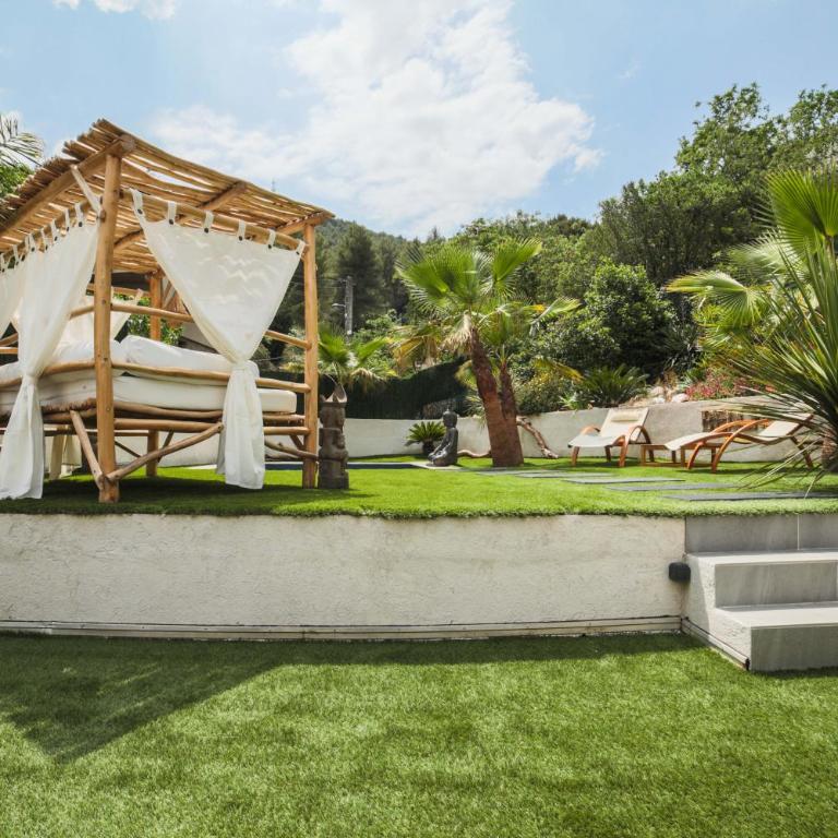 Ô Balinais mini villa avec spa et piscine chauffée privative Marseille - Suite Lit Queen-Size - Vue sur Piscine - 17
