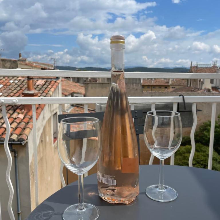 2 pièces climatisé en duplex avec terrasse - Appartement 1 Chambre - 17