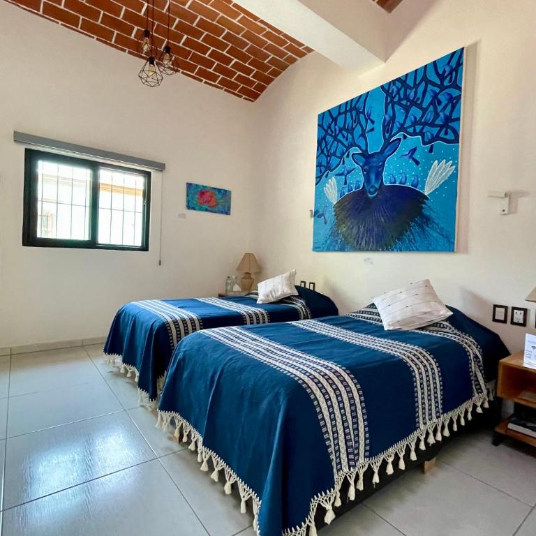 LARIMAR Gallery y Hotel Boutique - Habitación Doble Estándar - 2 camas - 8