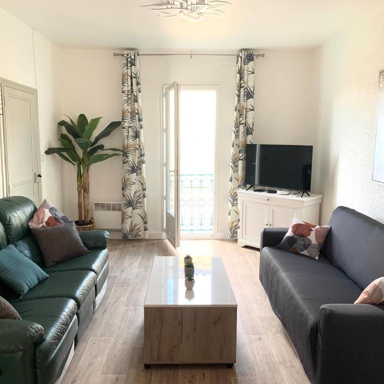 Appartement Les Halles 2, Climatisation, Terrasse, Garage - Apartment mit 2 Schlafzimmern - 5