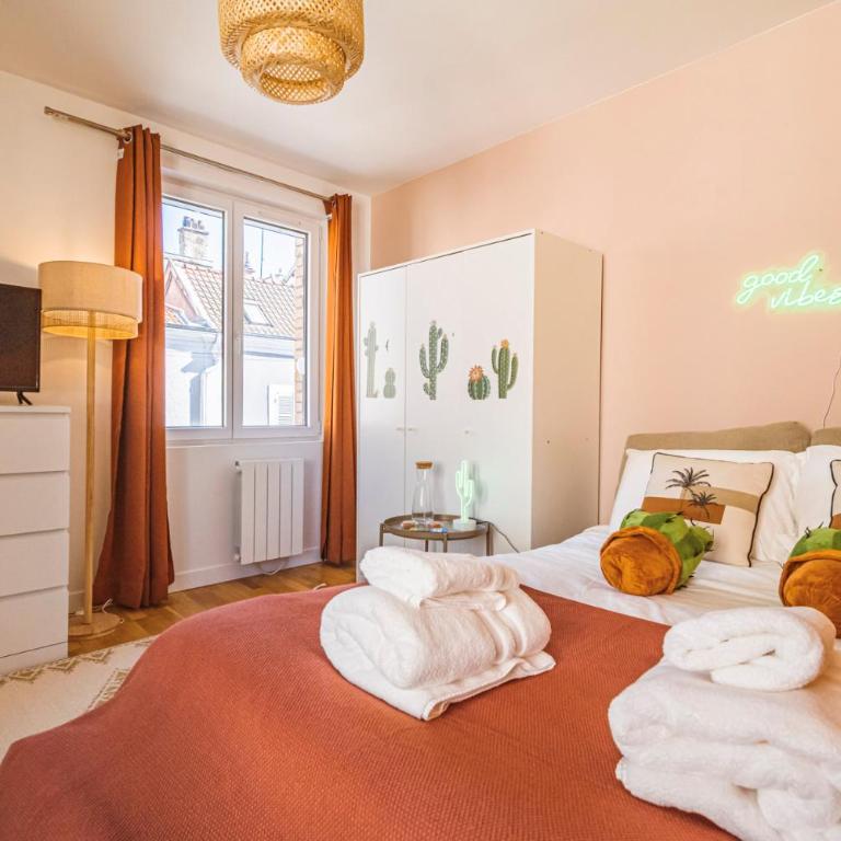 ExploreReims - California Dream studio proche gare/centre - Appartement 1 Chambre - 10
