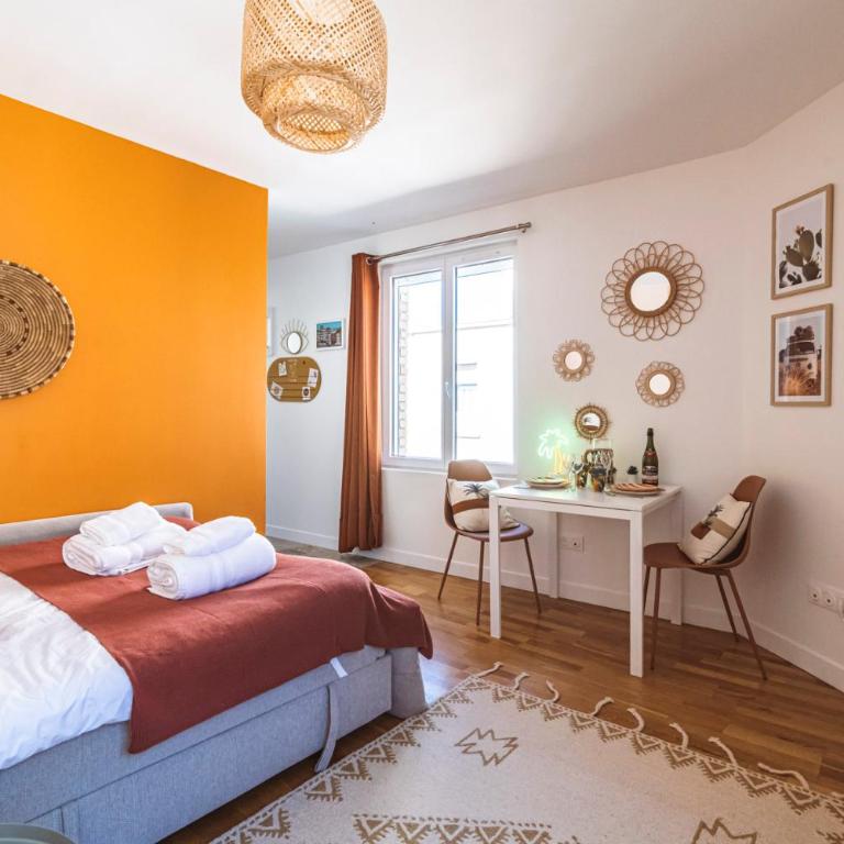 ExploreReims - California Dream studio proche gare/centre - Appartement 1 Chambre - 4