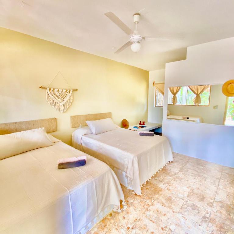 El Eden Escondido - Habitación Doble Deluxe - 2 camas dobles - 4