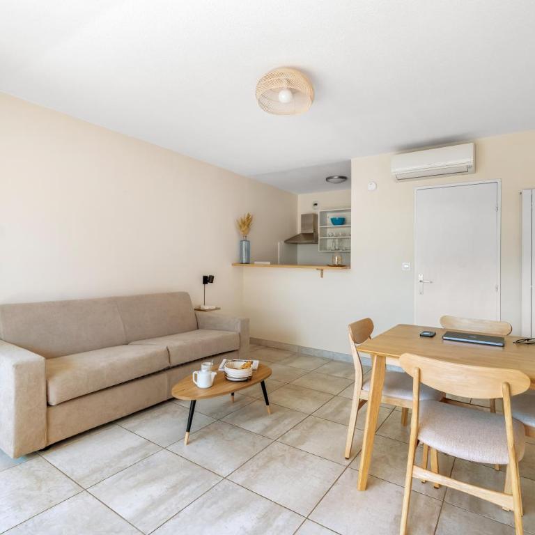 Eden Azur - Résidence Hôtelière - Appartement - Vue sur Jardin - 4