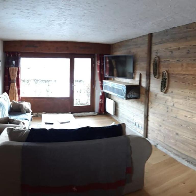 Mon refuge face au Mont Blanc - One-Bedroom Apartment - 13