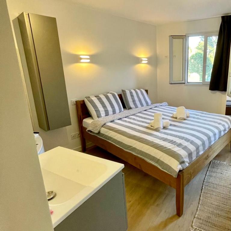 BADINE BEACH Balnéo, Clim & Piscine - Appartement 2 Chambres - 9