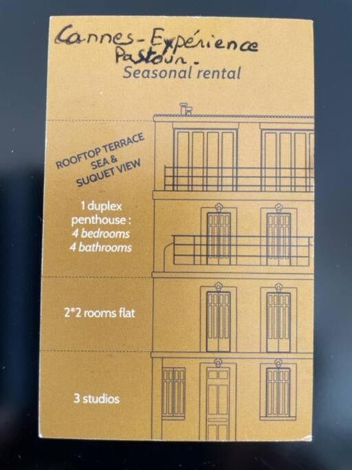 cannes experience pastour DUPLEX Penthouse Rooftop 4 bed&4bath Sea&Suquet view walking distance palais des congres & beaches - Appartement - 17