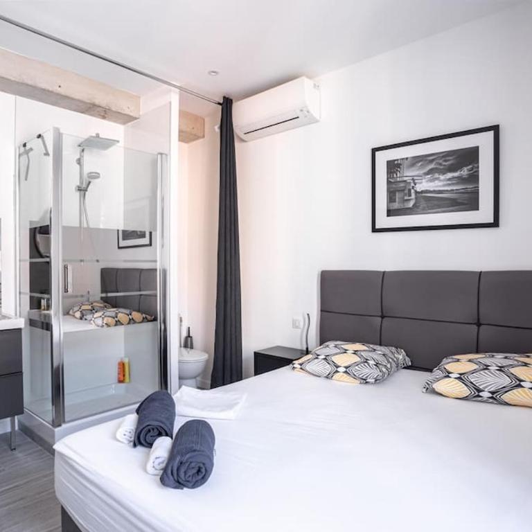cannes experience pastour DUPLEX Penthouse Rooftop 4 bed&4bath Sea&Suquet view walking distance palais des congres & beaches - Appartement - 19