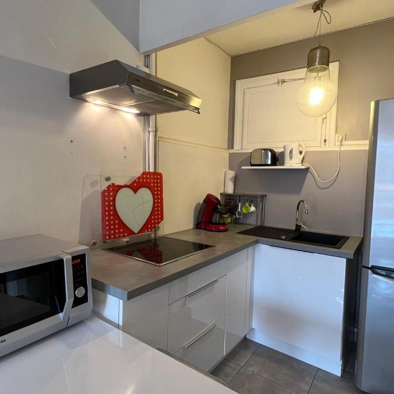 T1 moderne au centre-ville d'Aix-les-Bains - FR-1-555-33 - Apartamento (2 adultos) - 8