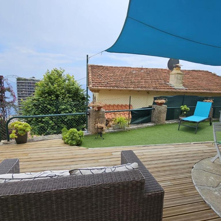 Maison avec jardin, vue mer aux portes de Monaco - Maison 1 Chambre - 6