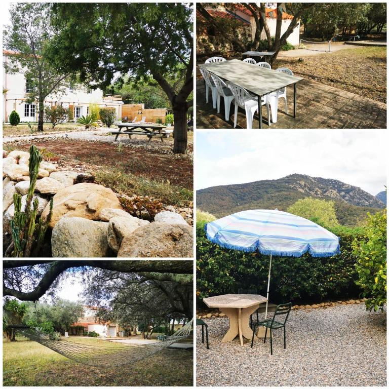 MAS PARET Studio plein sud - Parc 1 ha au calme - Studio Familial - 5