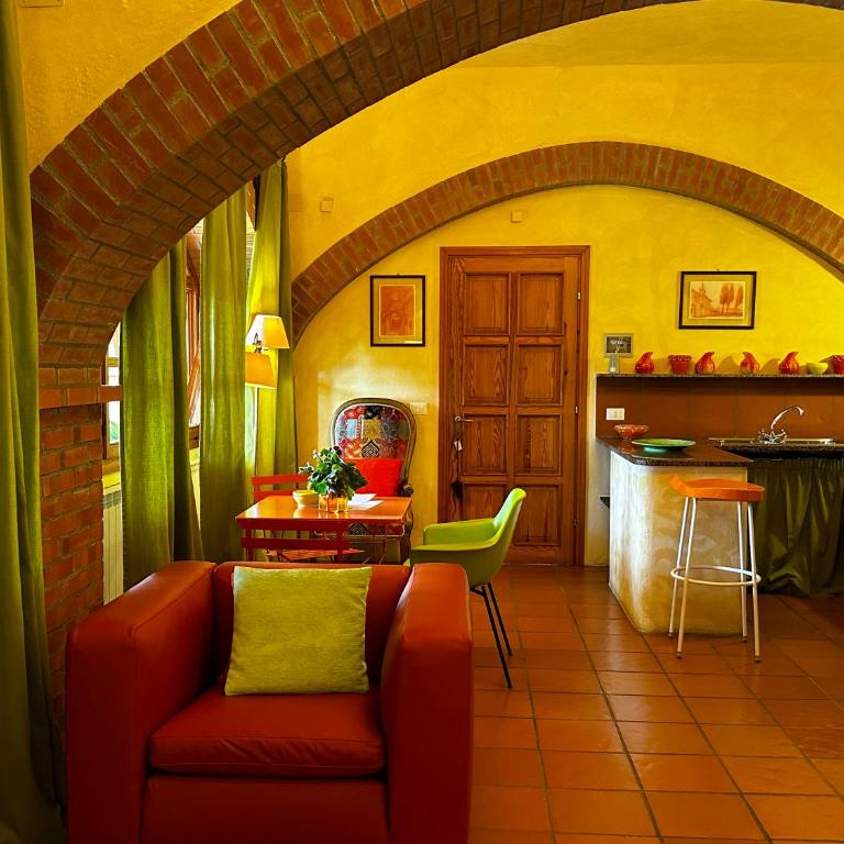 Relais San Damian - Appartamento con 1 Camera da Letto e Vista Giardino - 12