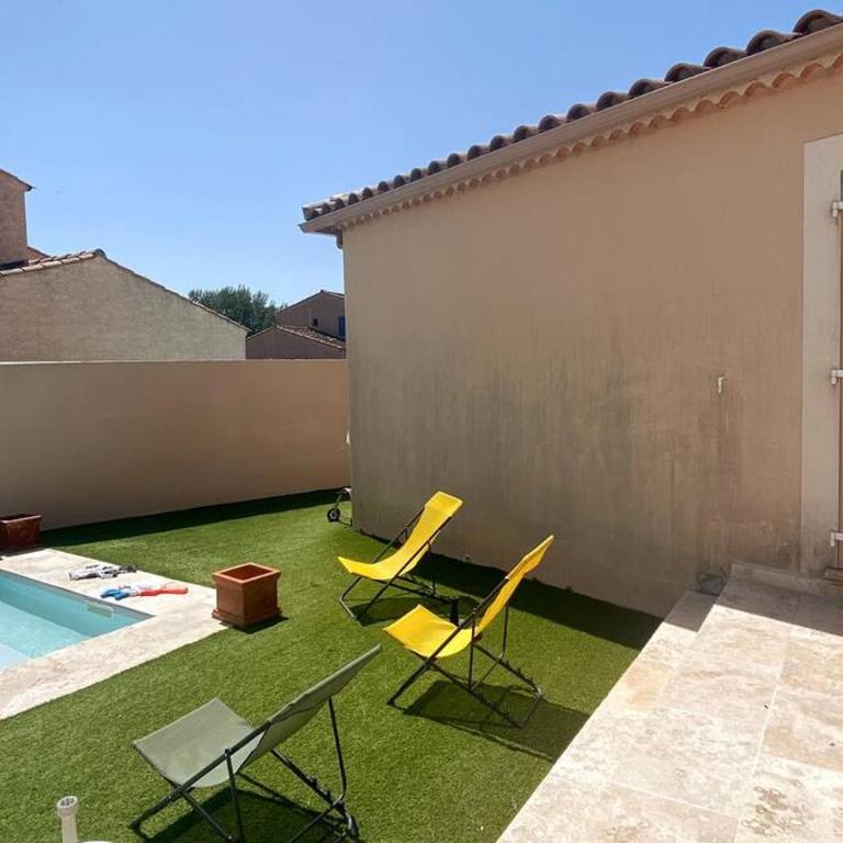 Birds Villa, piscine chauffée, clim, garage, wifi - Villa 3 Chambres - 7