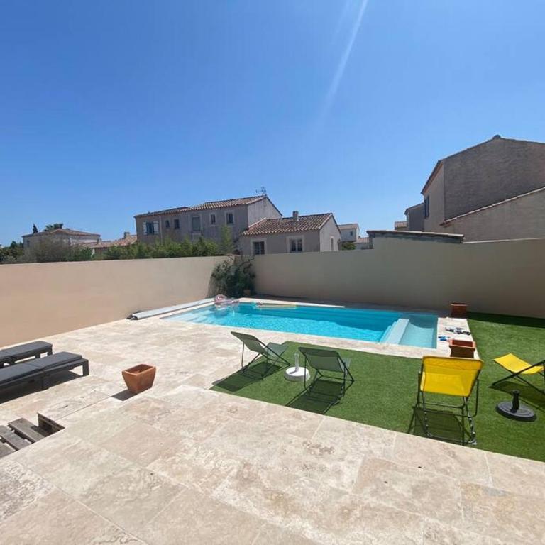 Birds Villa, piscine chauffée, clim, garage, wifi - Villa 3 Chambres - 3