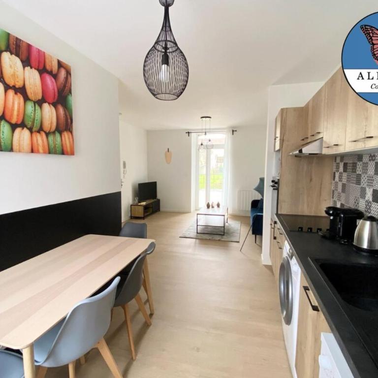 Le Monet, spacieux avec terrasse et parking - Appartement - 4