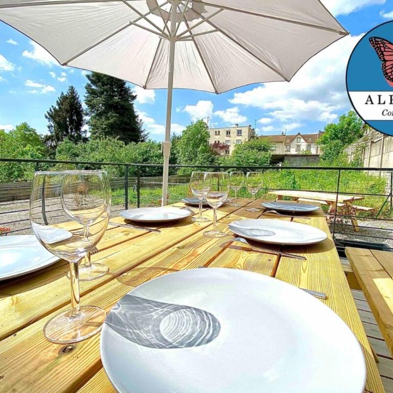 Le Monet, spacieux avec terrasse et parking - Appartement - 2