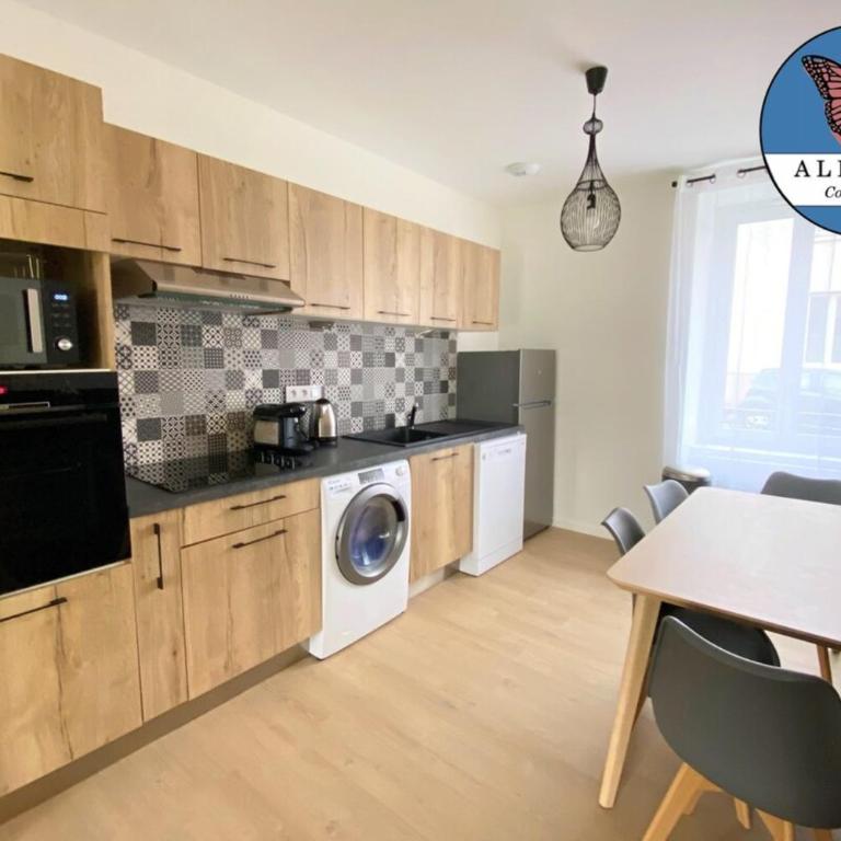 Le Monet, spacieux avec terrasse et parking - Appartement - 5