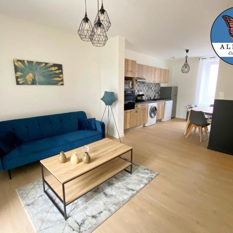 Le Monet, spacieux avec terrasse et parking - Appartement - 7