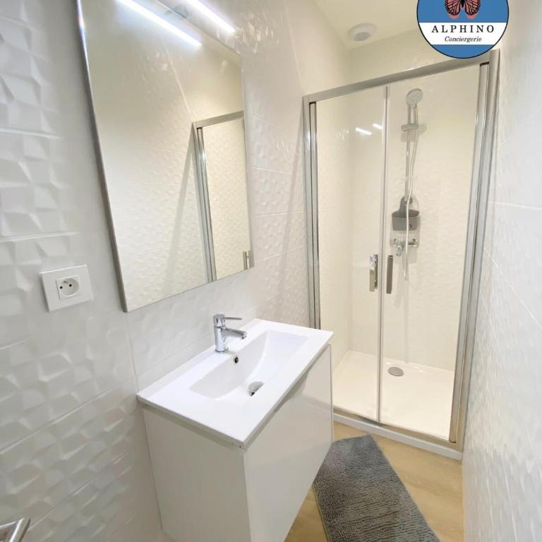 Le Monet, spacieux avec terrasse et parking - Appartement - 10