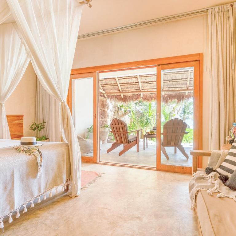 Ahau Tulum - Beachfront Hotel - Junior Suite Beach front Beach level - 6