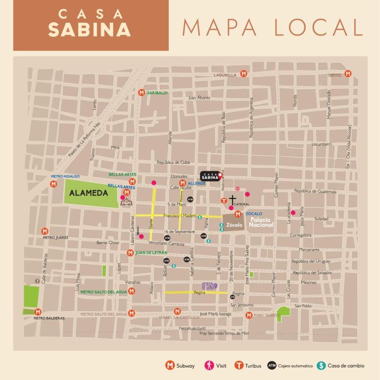 Casa Sabina Down Town Mexico City - Habitación Estándar - 1 cama grande - 8