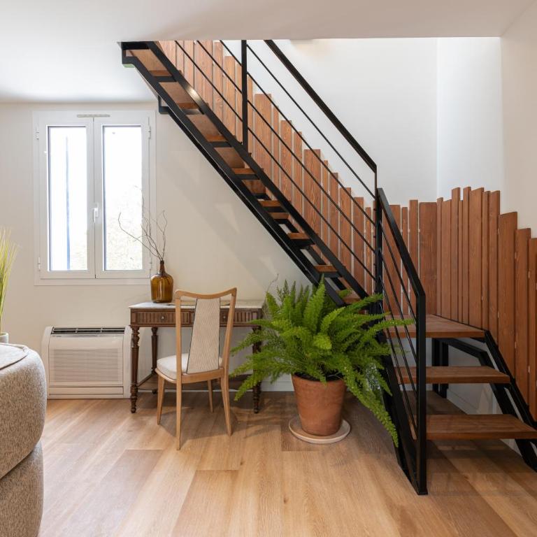 Domaine Baruteau - Suite Lit King-Size avec Balcon - 9